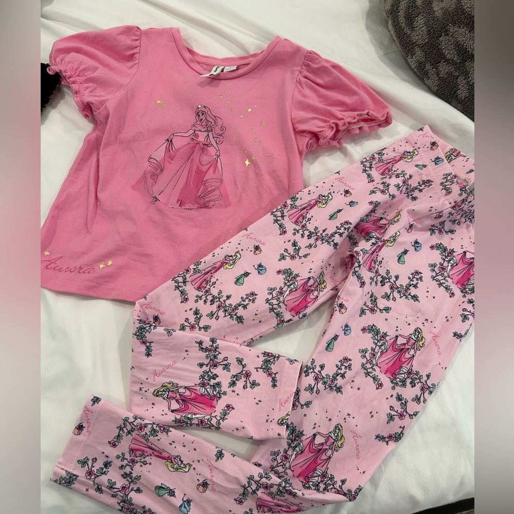 Janie and Jack Pink Princess Matching Set